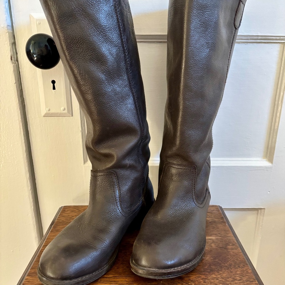 Leather Riding Boots